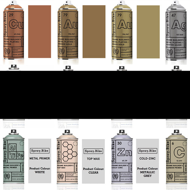 Prep & Finish + Metal Plating Spray.Bike Australia