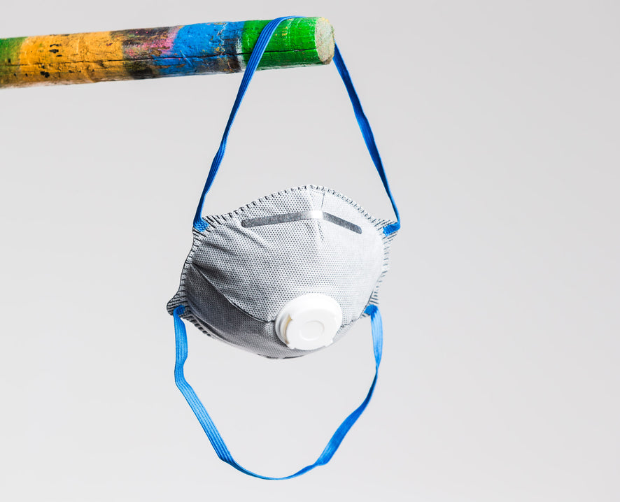 One P2 valved Carbon Disposable Respirator