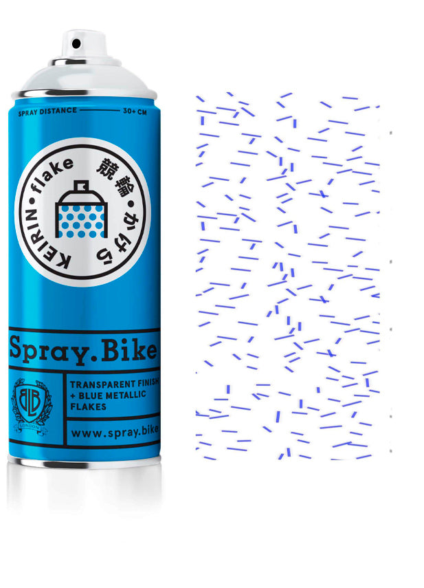 Keirin Flake Blue 400ml Spray.Bike Australia